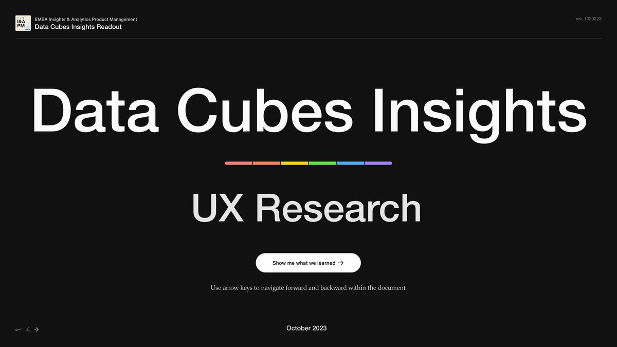 Data Cubes Insights
