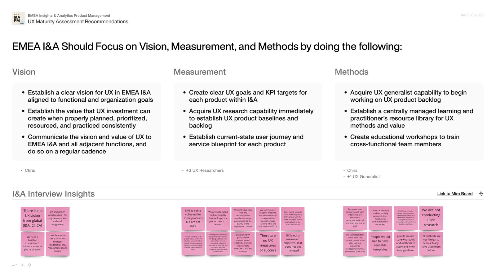 Building the Service & Experience Design Discipline